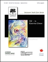 Air SATB choral sheet music cover